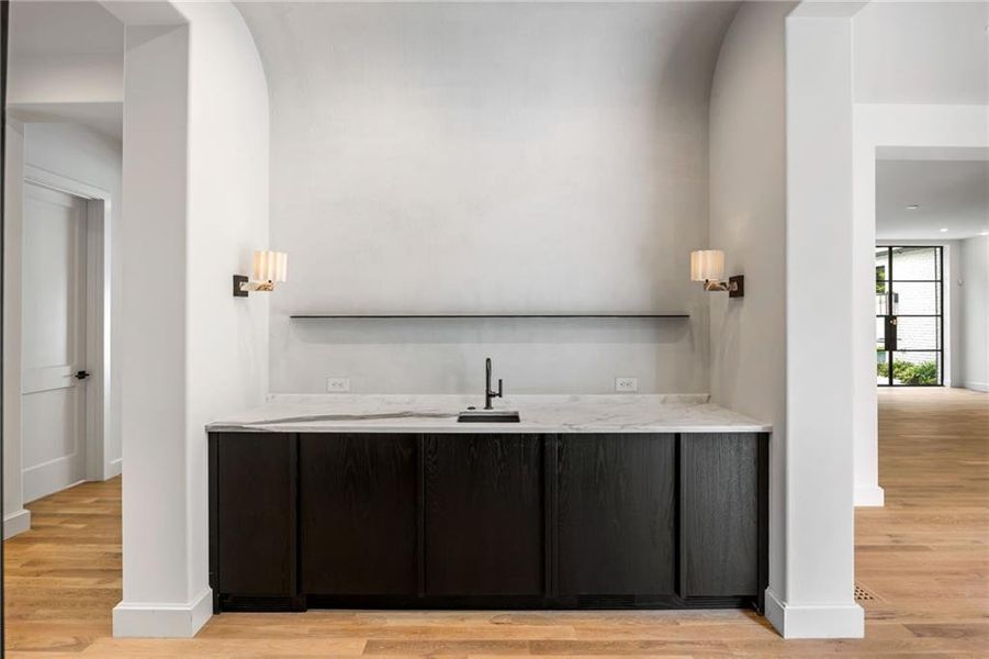 Furnished interior view inside a new home in , Atlanta (Image 10).