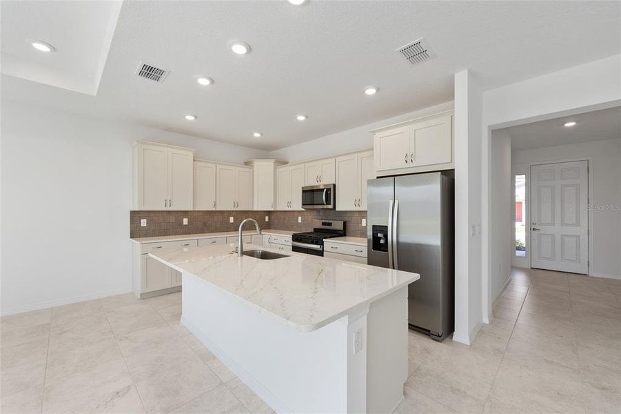 Furnished interior view inside a new home in Calesa Township, Ocala (Image 6).