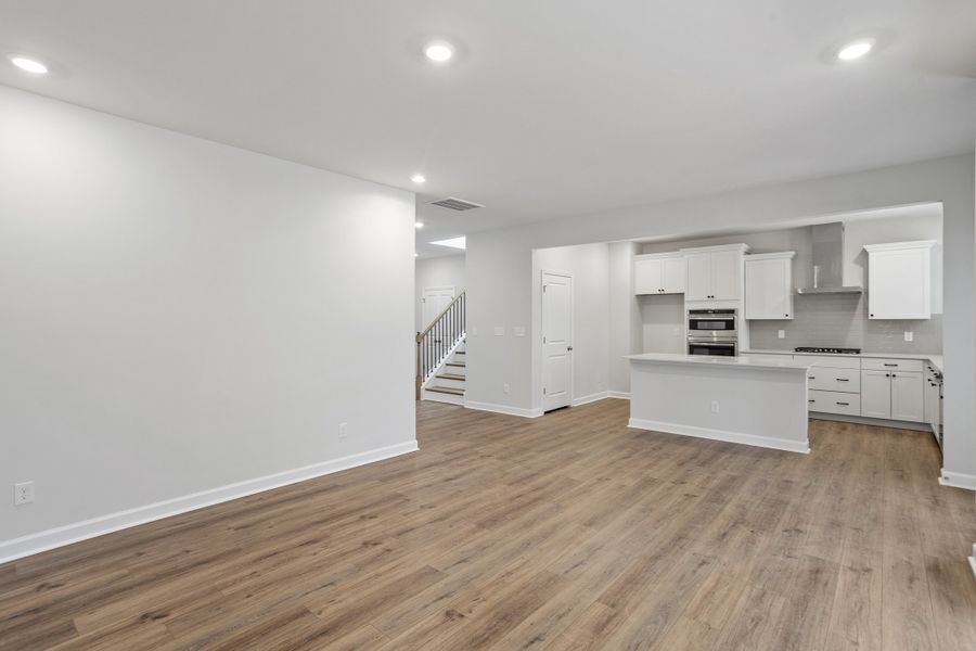 Spacious, unfurnished interior of a new home in Sweetbrier, Durham (Image 24).