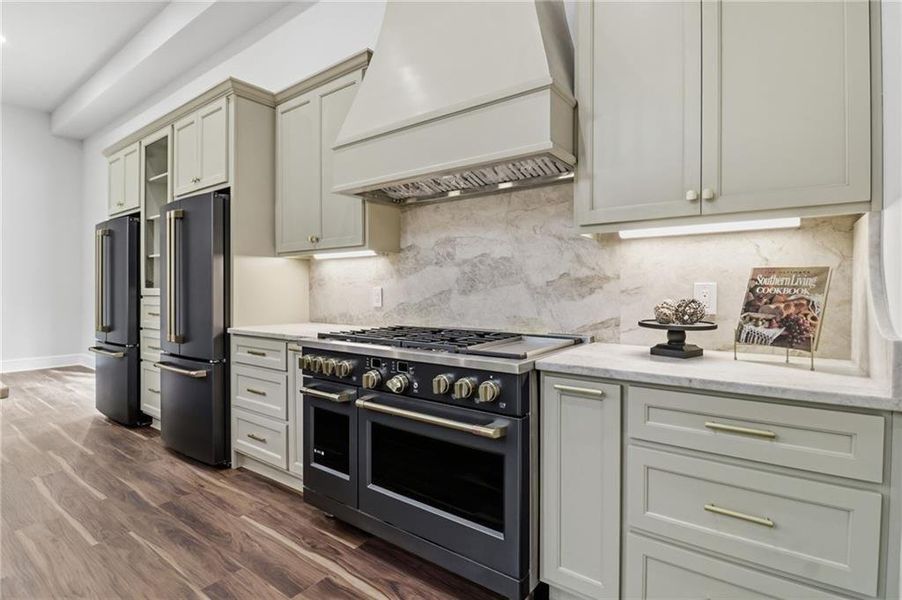 Furnished interior view inside a new home in , Acworth (Image 55).