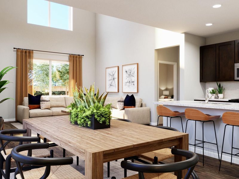 Photos are a representation of the floor plan. Options and interior selections will vary.