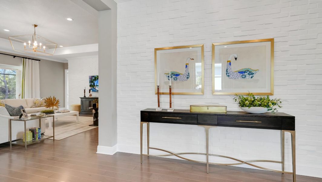 Furnished interior view inside a new home in Avelina, Venice (Image 17).
