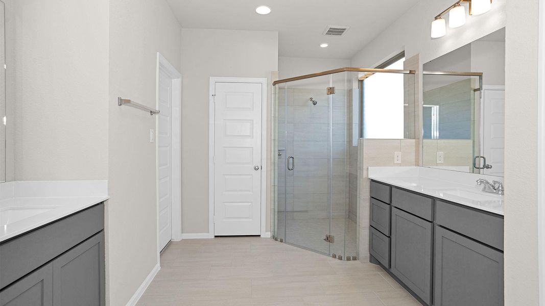 Furnished interior view inside a new home in Austin Point, Richmond (Image 10).