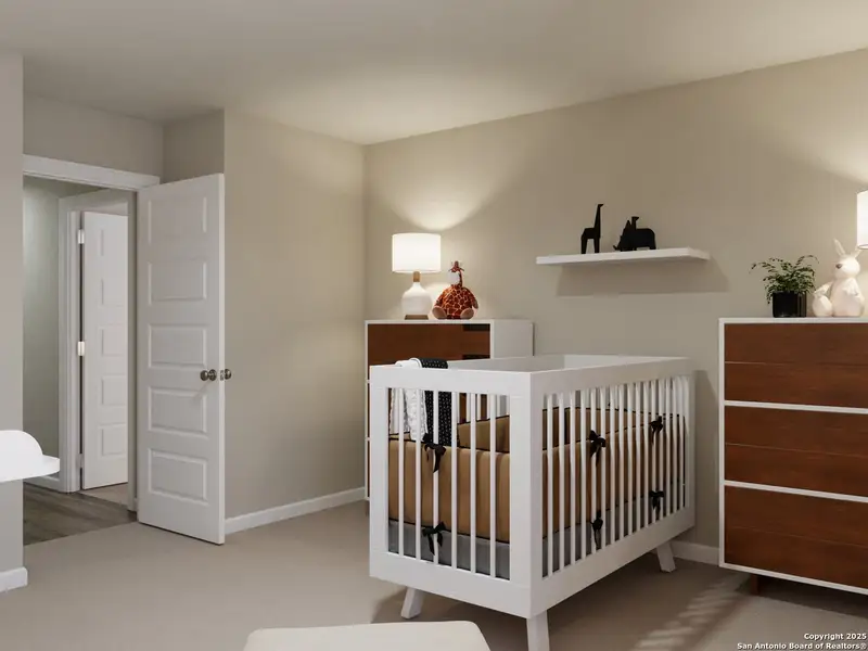 Furnished interior view inside a new home in Applewhite Meadows, San Antonio (Image 8). Furnished interior view inside a new home in Applewhite Meadows, San Antonio (Image 8).