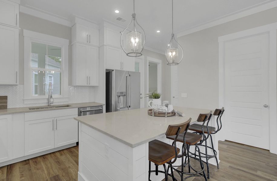 Furnished interior view inside a new home in Indigo Grove Single Family Homes, Johns Island (Image 40). Furnished interior view inside a new home in Indigo Grove Single Family Homes, Johns Island (Image 40).