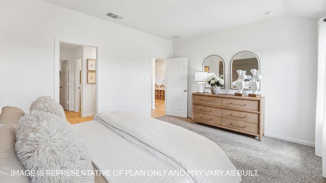 Furnished interior view inside a new home in Briarwood, Elgin (Image 14).
