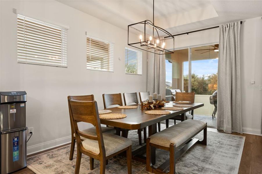 Furnished interior view inside a new home in , Clermont (Image 9). Furnished interior view inside a new home in , Clermont (Image 9).