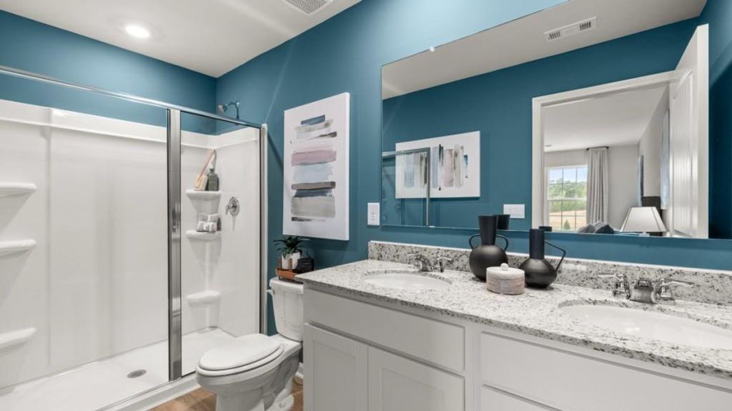 Furnished interior view inside a new home in Woodbury Park, South Fulton (Image 14).