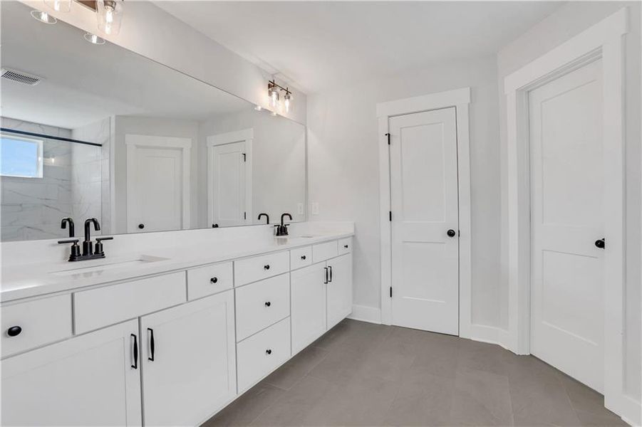 Furnished interior view inside a new home in Cambridge, Flowery Branch (Image 17). Furnished interior view inside a new home in Cambridge, Flowery Branch (Image 17).