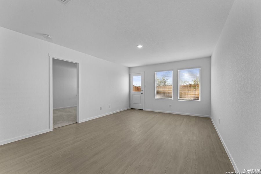 Spacious, unfurnished interior of a new home in Torian Village: Stonehill Collection, San Antonio (Image 12). Spacious, unfurnished interior of a new home in Torian Village: Stonehill Collection, San Antonio (Image 12).