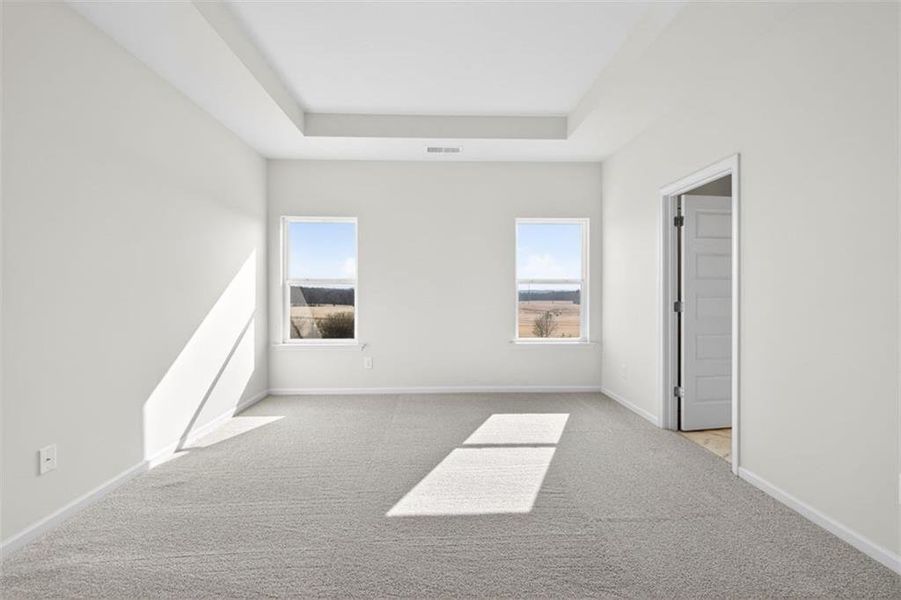 Spacious, unfurnished interior of a new home in Townes At The Stiles, Cartersville (Image 13).