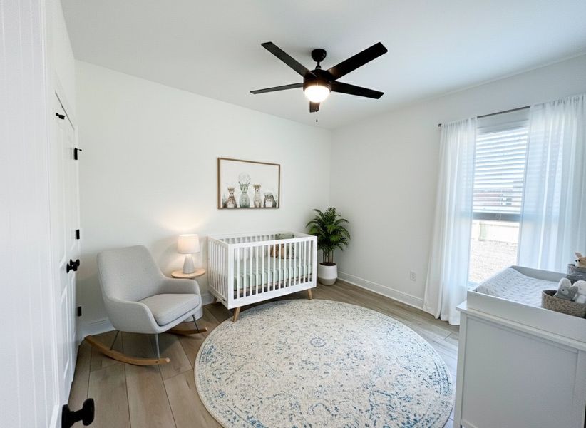 Front exterior of a new home in Houston Place, Crestview, FL, highlighting curb appeal (Image 17).