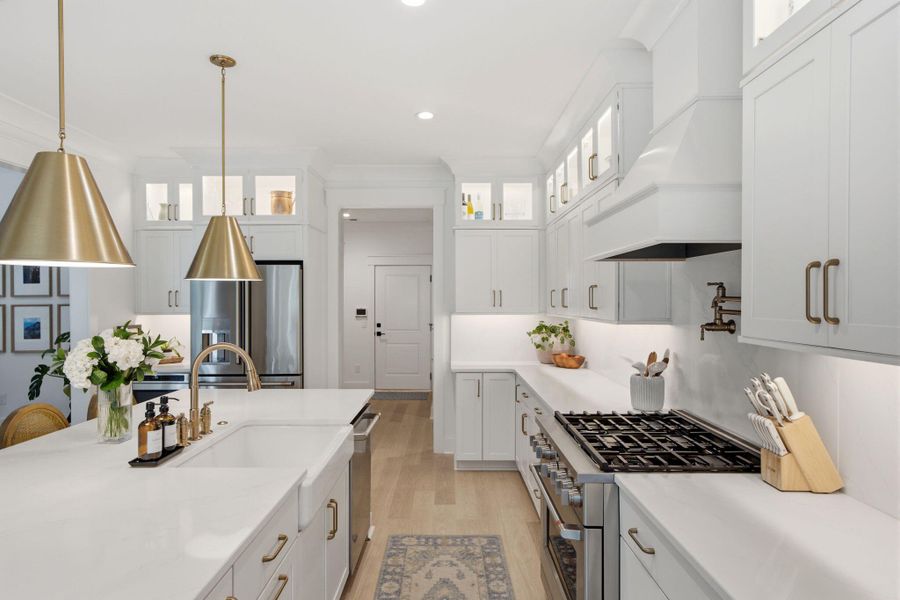 Furnished interior view inside a new home in , Mount Pleasant (Image 9).