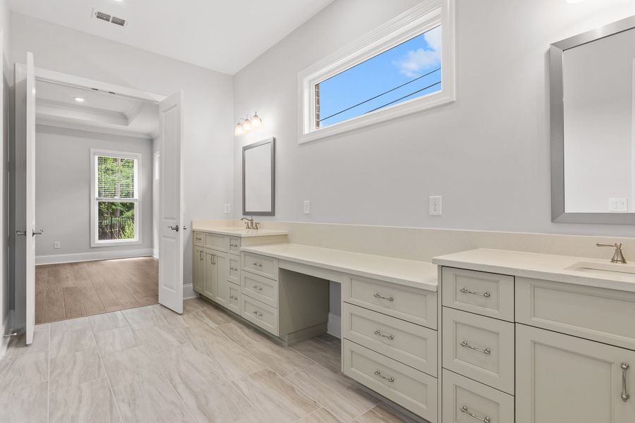 Representative furnished interior of a home built from the The Danville by The Providence Group in Bellwyn, Alpharetta (Image 18).