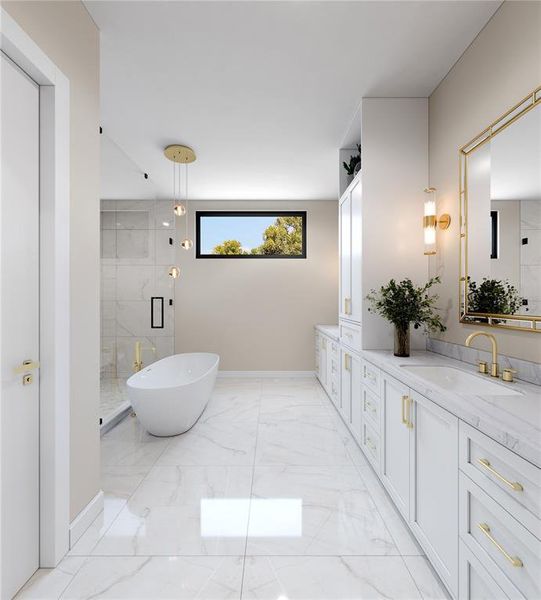 Furnished interior view inside a new home in , Tampa (Image 16). Furnished interior view inside a new home in , Tampa (Image 16).