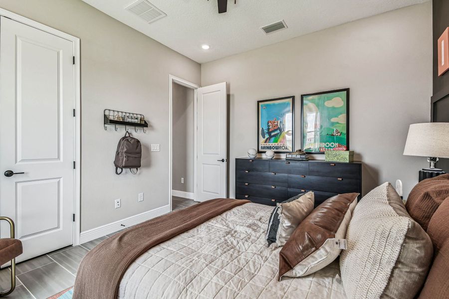 Furnished interior view inside a new home in River Preserve Estates, Parrish (Image 62).
