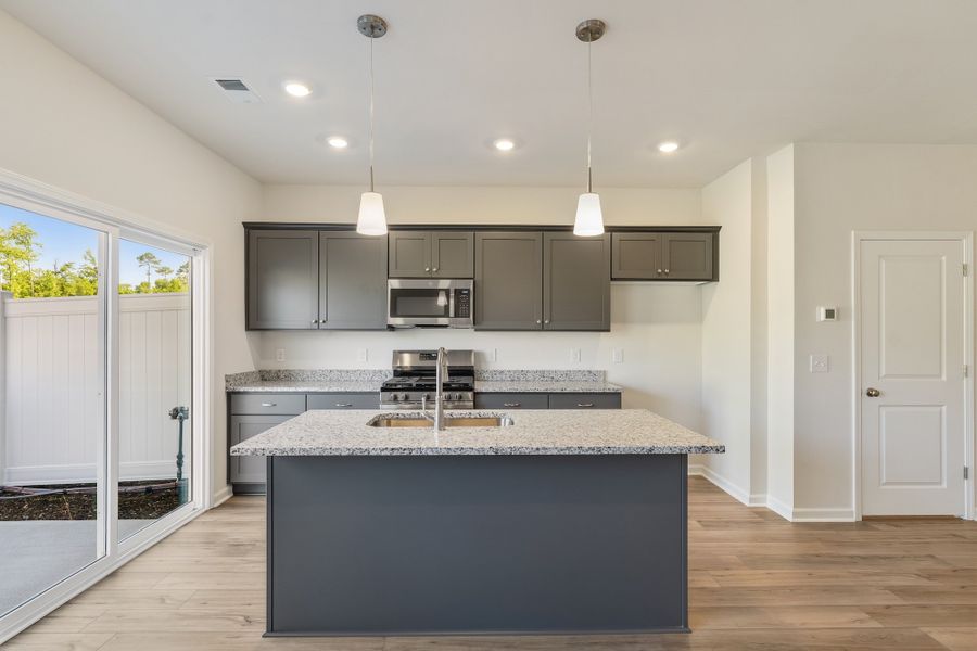 Furnished interior view inside a new home in Edwards Station, Taylors (Image 8).