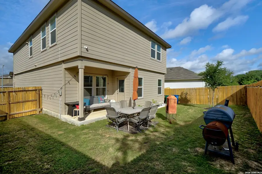 Exterior details and patio area of a home in Salado Creek, San Antonio (Image 27). Exterior details and patio area of a home in Salado Creek, San Antonio (Image 27).
