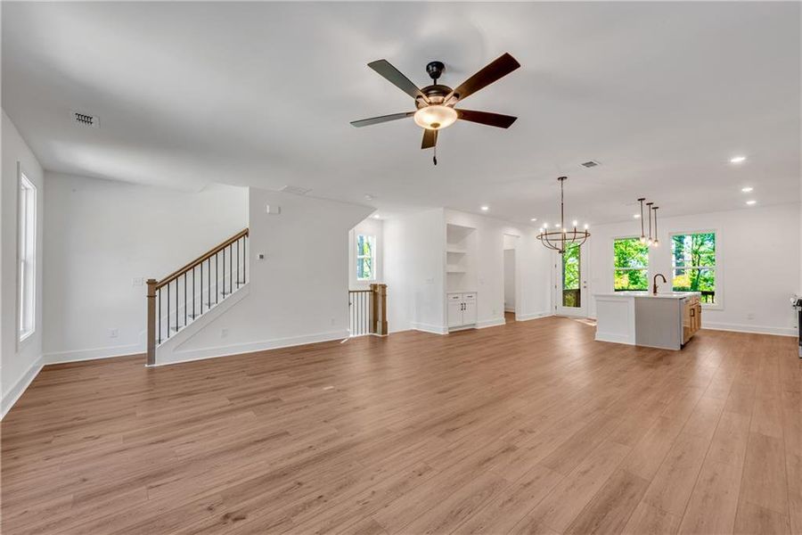 Spacious, unfurnished interior of a new home in , Suwanee (Image 13).