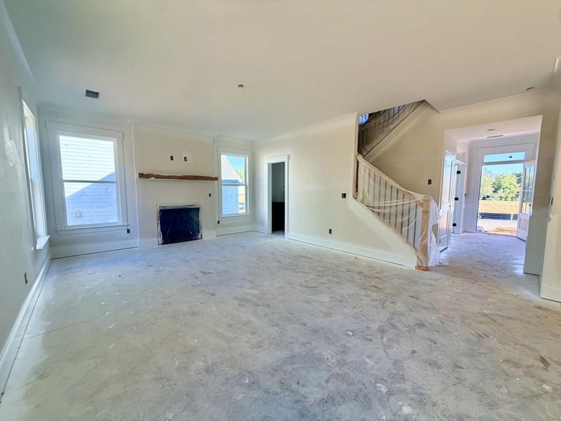 In-progress construction of a new home in Arbor West, Dawsonville, GA (Image 6).