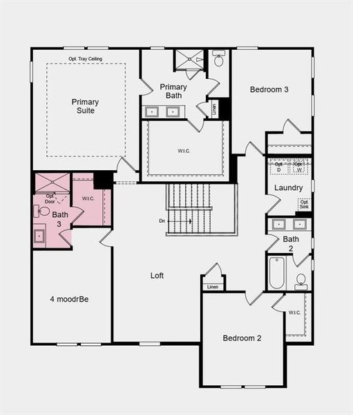 2D floor plan layout of this home in Bennett Farm, Loganville, GA (Image 2). 2D floor plan layout of this home in Bennett Farm, Loganville, GA (Image 2).