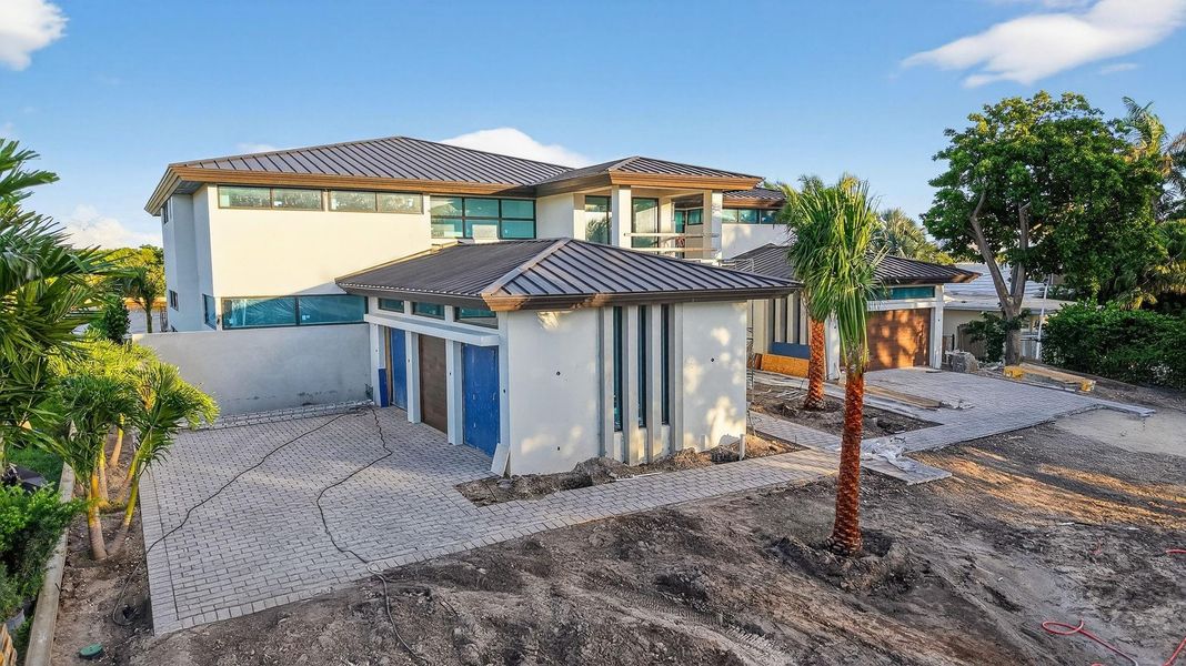 Front exterior of a new home in , Fort Lauderdale, FL, highlighting curb appeal (Image 5).