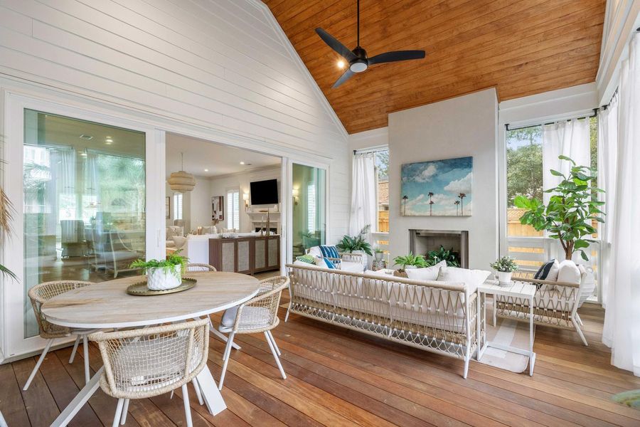 Exterior details and patio area of a home in , Mount Pleasant (Image 28).