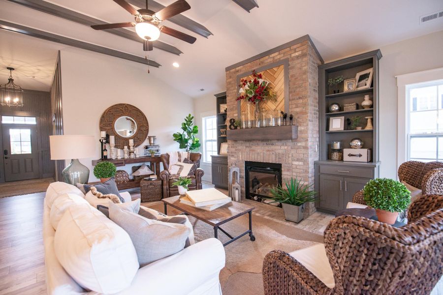 Representative furnished interior of a home built from the Helmsley by Bill Clark Homes in The Sanctuary at Sunset Beach, Sunset Beach (Image 75). Representative furnished interior of a home built from the Helmsley by Bill Clark Homes in The Sanctuary at Sunset Beach, Sunset Beach (Image 75).