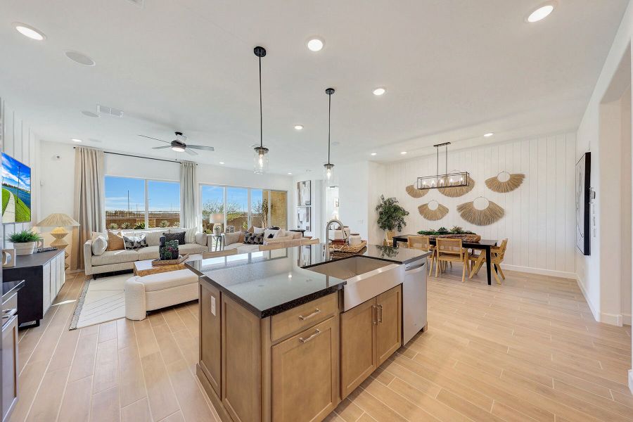 Representative furnished interior of a home built from the Azure by Mattamy Homes in White Tank Vistas, Waddell (Image 18).