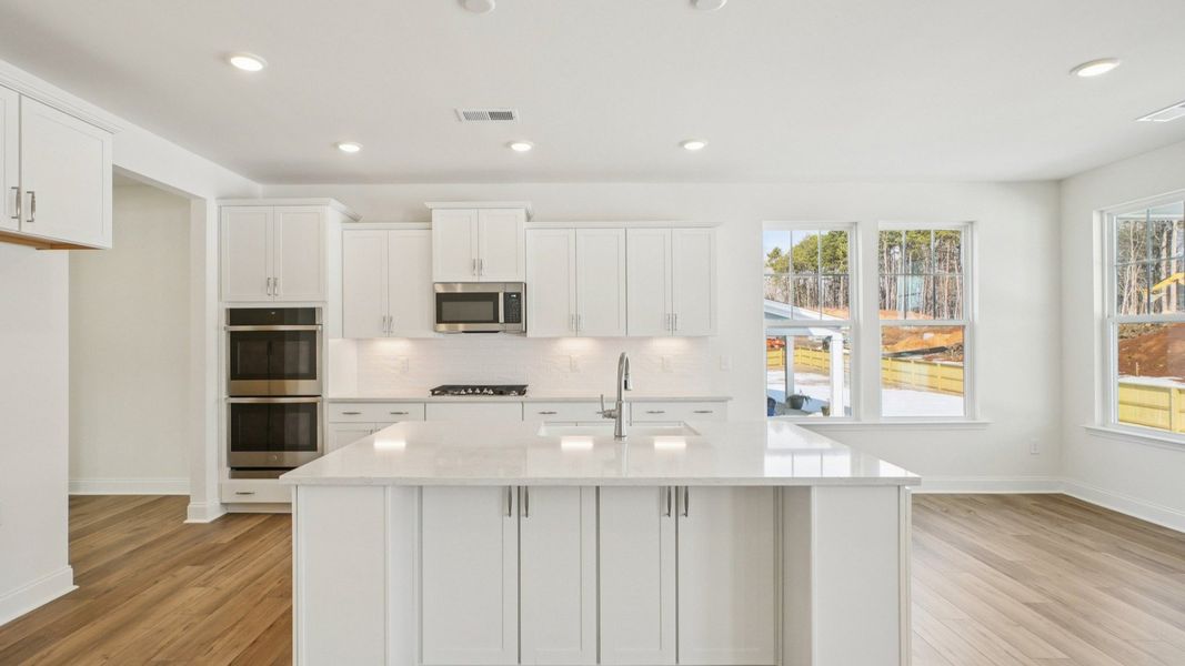 Furnished interior view inside a new home in Owen Park, Gibsonville (Image 10).