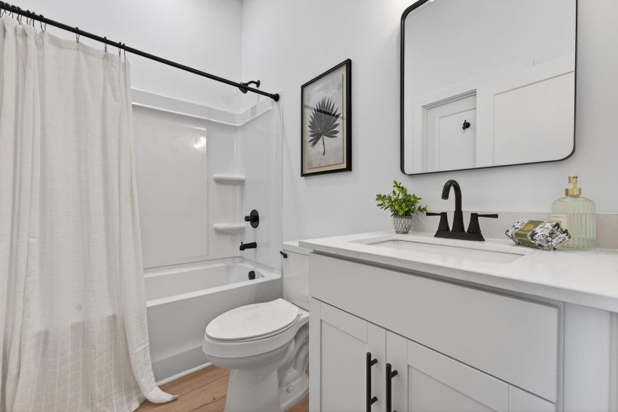 Furnished interior view inside a new home in , North Charleston (Image 27).
