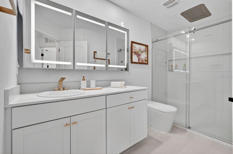 Furnished interior view inside a new home in , Palm Coast (Image 30).