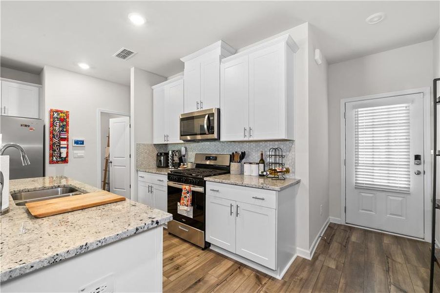 Furnished interior view inside a new home in , Mableton (Image 20).