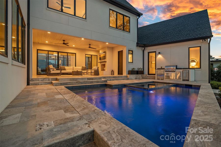 Exterior details and patio area of a home in , Cornelius (Image 24).