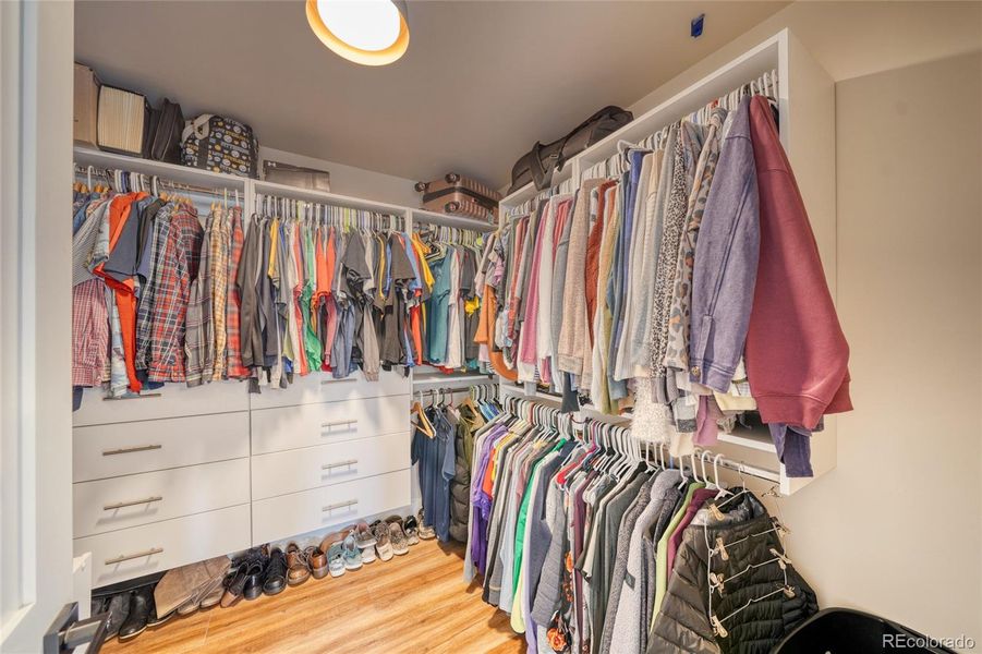 Huge walk-in closet
