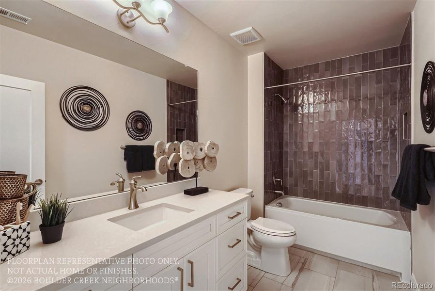 Furnished interior view inside a new home in , Broomfield (Image 12).