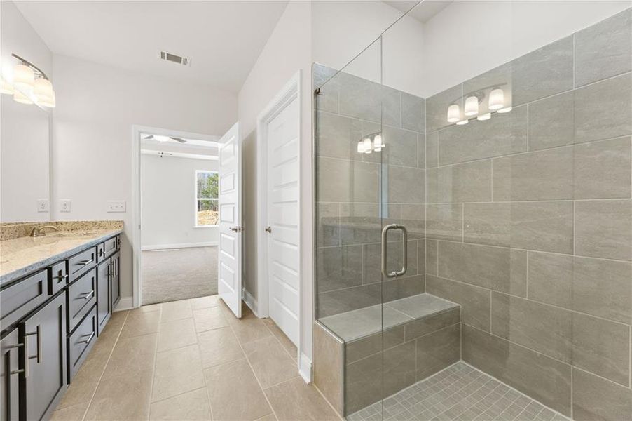 Furnished interior view inside a new home in Cooper's Walk, Loganville (Image 11).