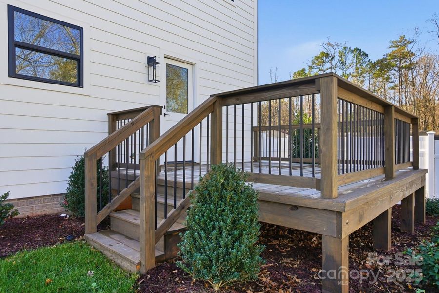 Exterior details and patio area of a home in , Waxhaw (Image 26).