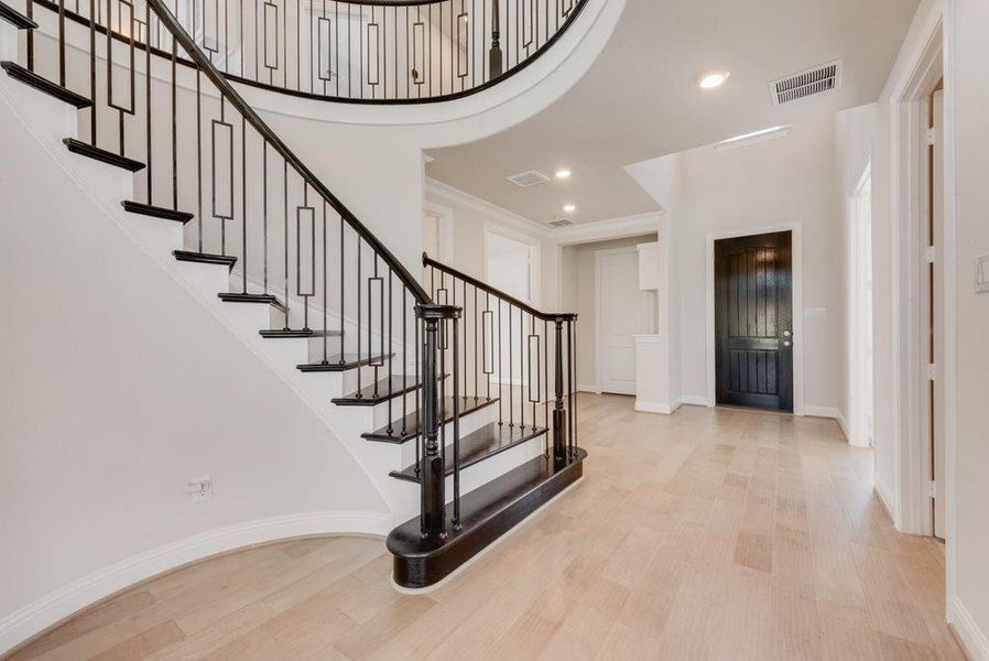 Spacious, unfurnished interior of a new home in Wellspring Estates, Celina (Image 20). Spacious, unfurnished interior of a new home in Wellspring Estates, Celina (Image 20).