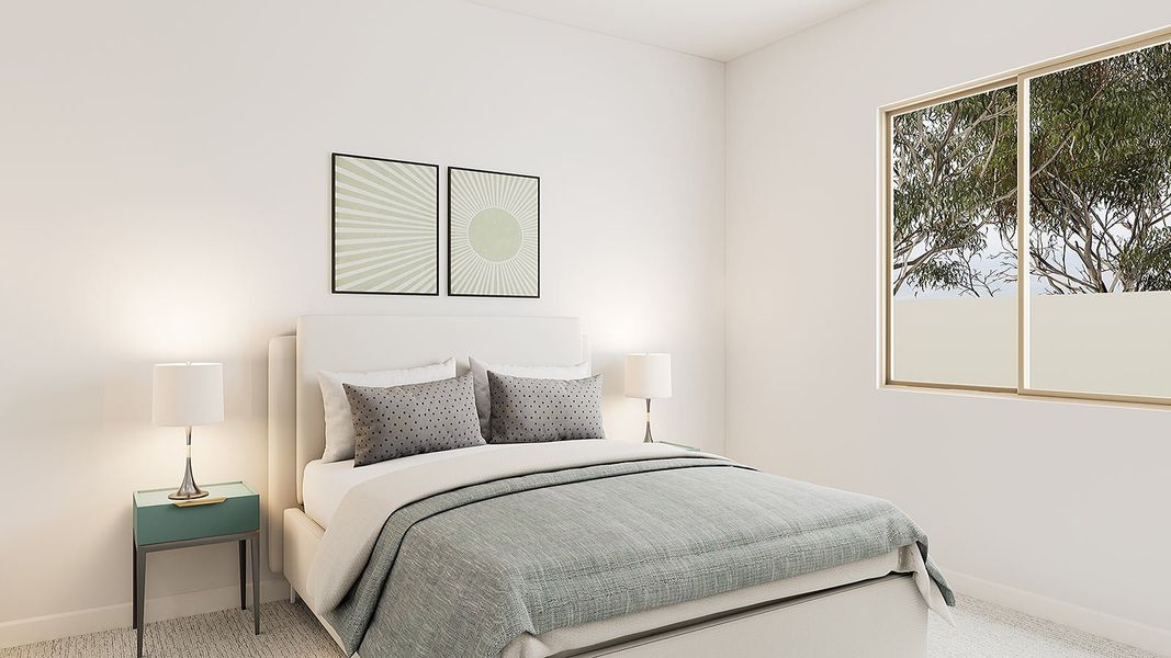 Furnished interior view inside a new home in Revana at Soleo, San Tan Valley (Image 6). Furnished interior view inside a new home in Revana at Soleo, San Tan Valley (Image 6).