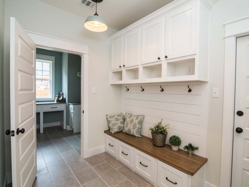Representative furnished interior of a home built from the The Ellen by Reece Homes in Pebble Creek, College Station (Image 15).