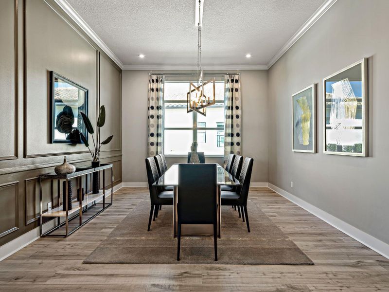 Furnished interior view inside a new home in PGA Village Verano, Port St. Lucie (Image 6).