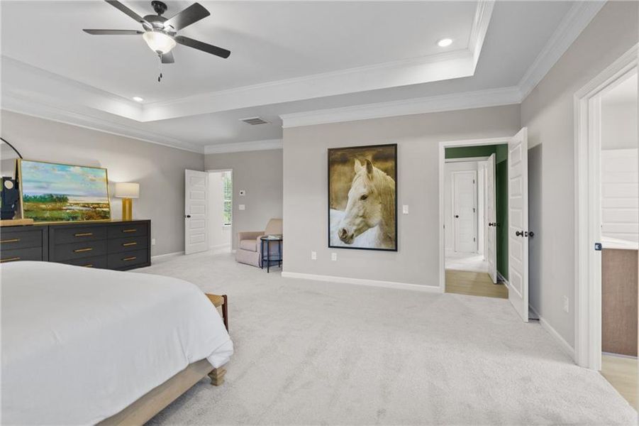 Furnished interior view inside a new home in Chestnut Creek Crossing, Collegedale (Image 13). Furnished interior view inside a new home in Chestnut Creek Crossing, Collegedale (Image 13).