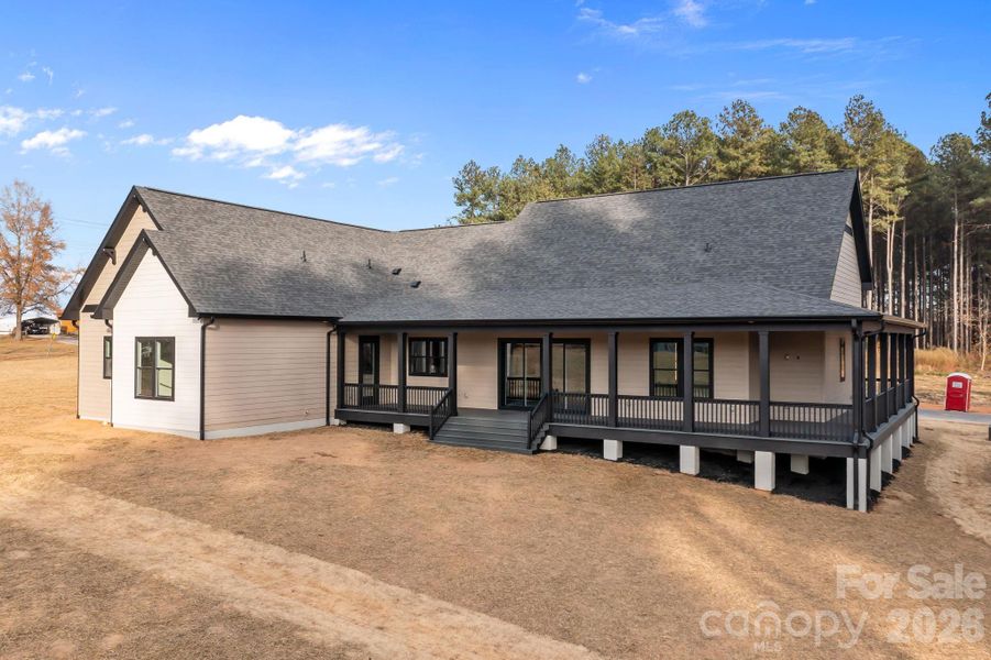 Exterior details and patio area of a home in , Statesville (Image 27).