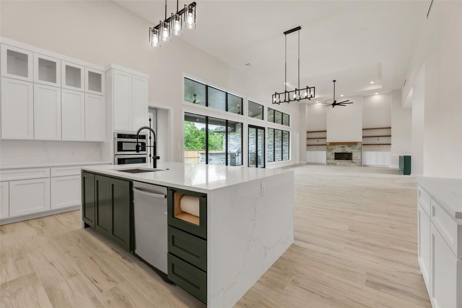 Furnished interior view inside a new home in , College Station (Image 8).
