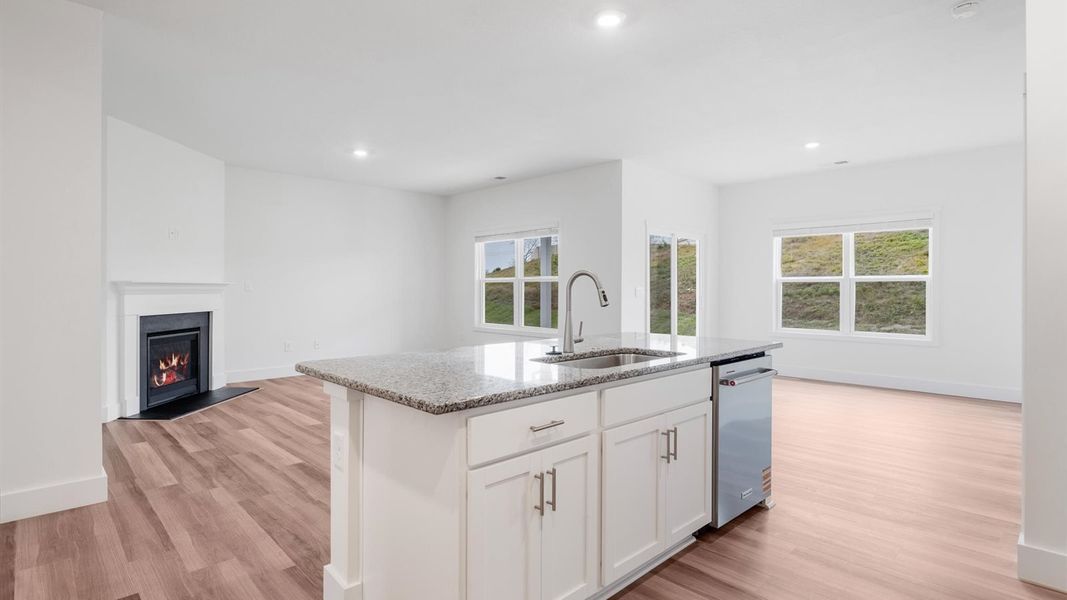 Furnished interior view inside a new home in Millstone Village, Morristown (Image 6).