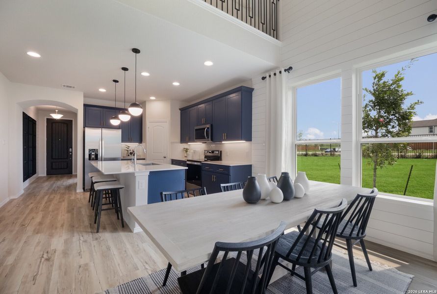 Furnished interior view inside a new home in Horizon Ridge, San Antonio (Image 29).
