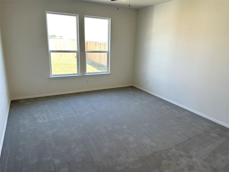 Spacious, unfurnished interior of a new home in Salerno - Classic Collection, Round Rock (Image 19). Spacious, unfurnished interior of a new home in Salerno - Classic Collection, Round Rock (Image 19).