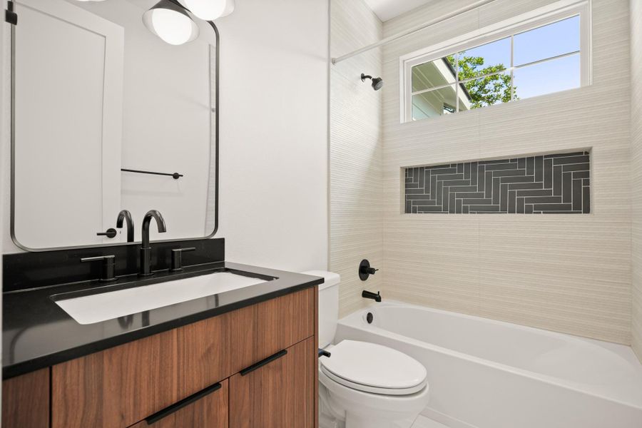 Furnished interior view inside a new home in , Austin (Image 13).
