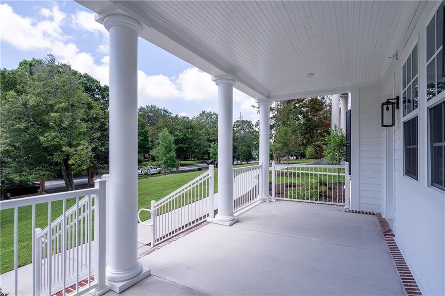 Exterior details and patio area of a home in 1200 Ponce, Atlanta (Image 3).